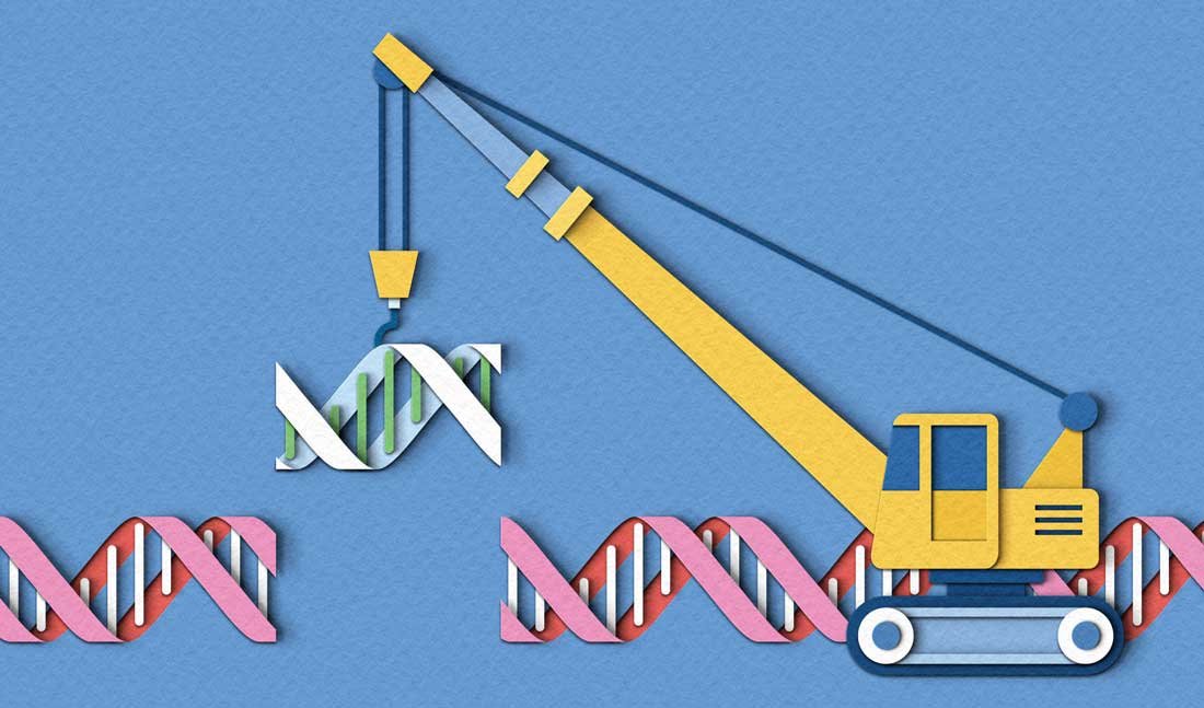 Illustration of molecular scissors